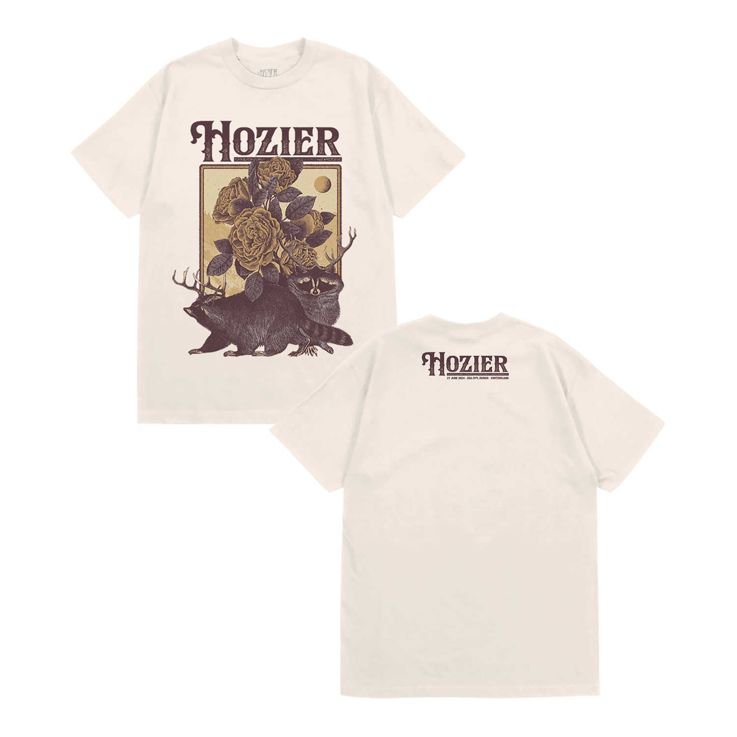 Hozier - Zurich Event T-Shirt