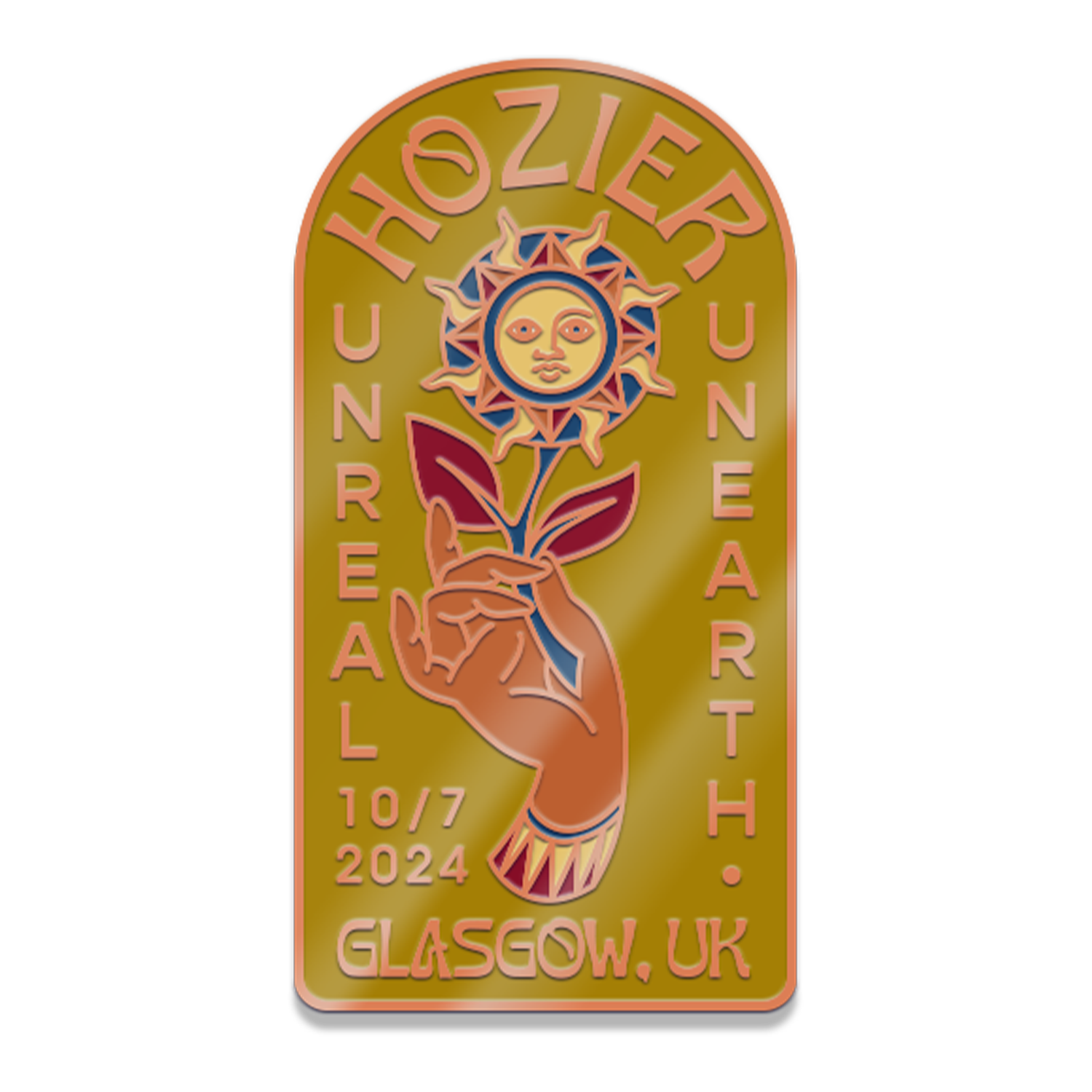 Hozier - Glasgow Event Pin
