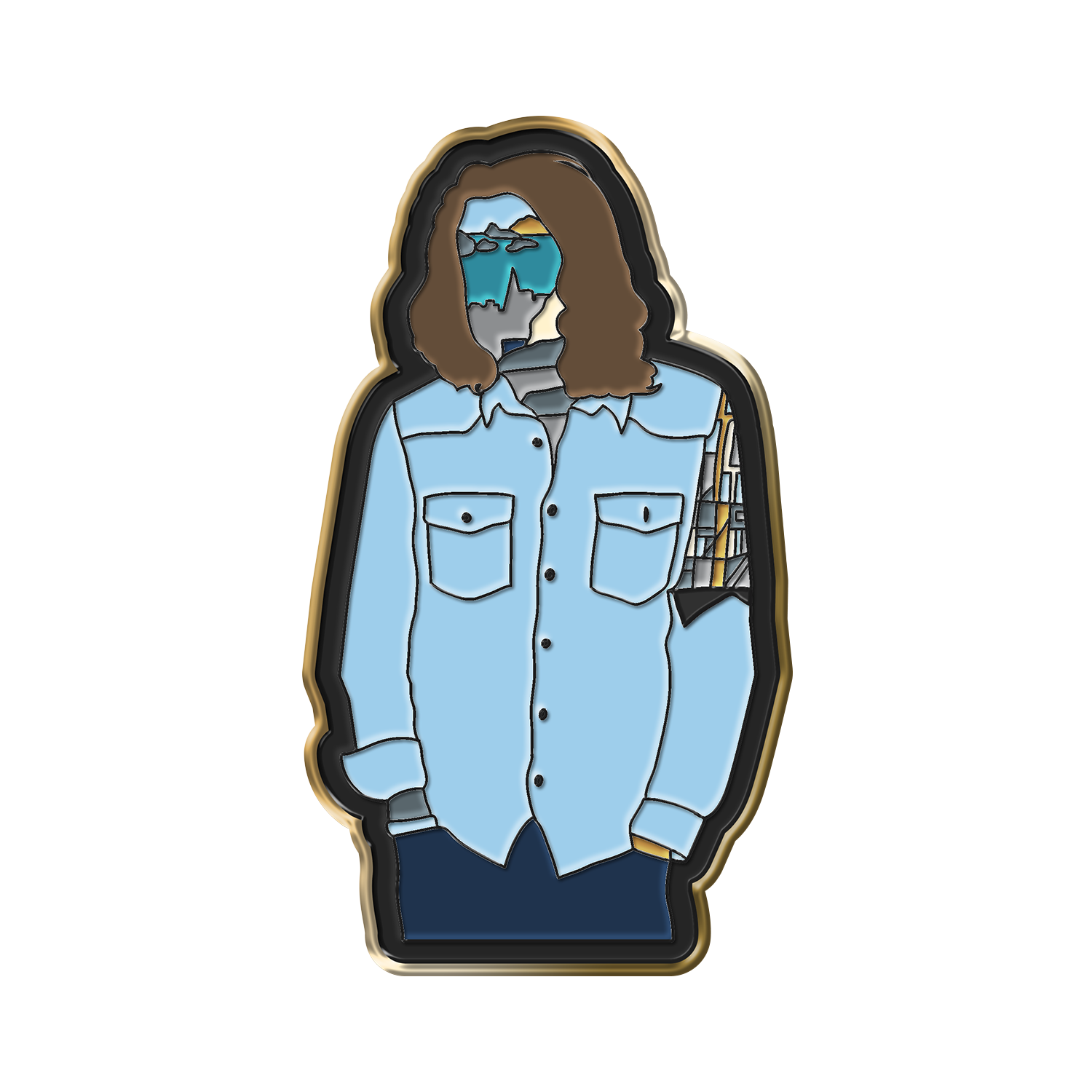 Hozier - Hozier 10th Anniversary Pin Badge