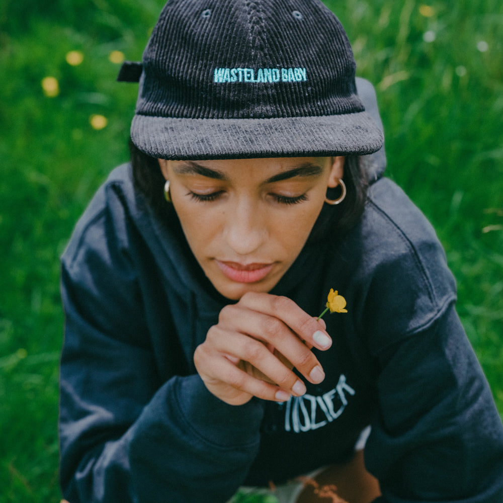 Wasteland Baby Black Corduroy Cap - Hozier