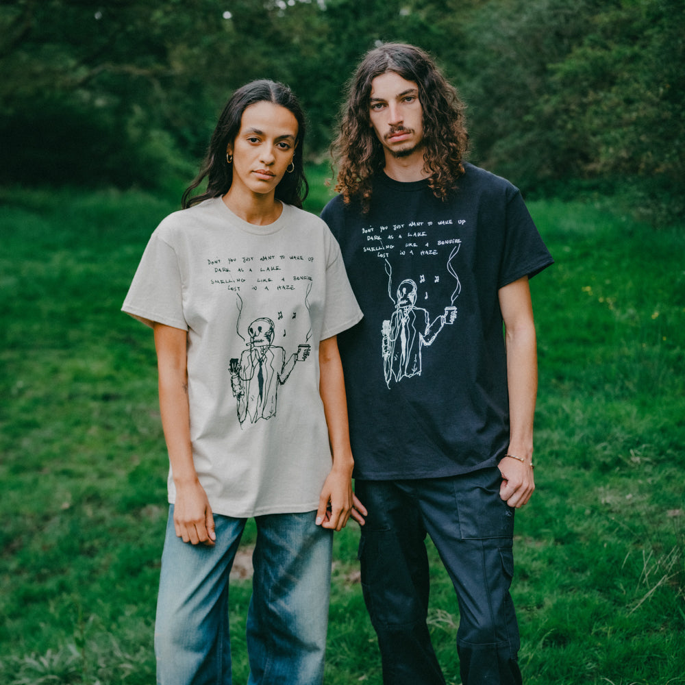 Lost In A Haze Black T-Shirt Hozier