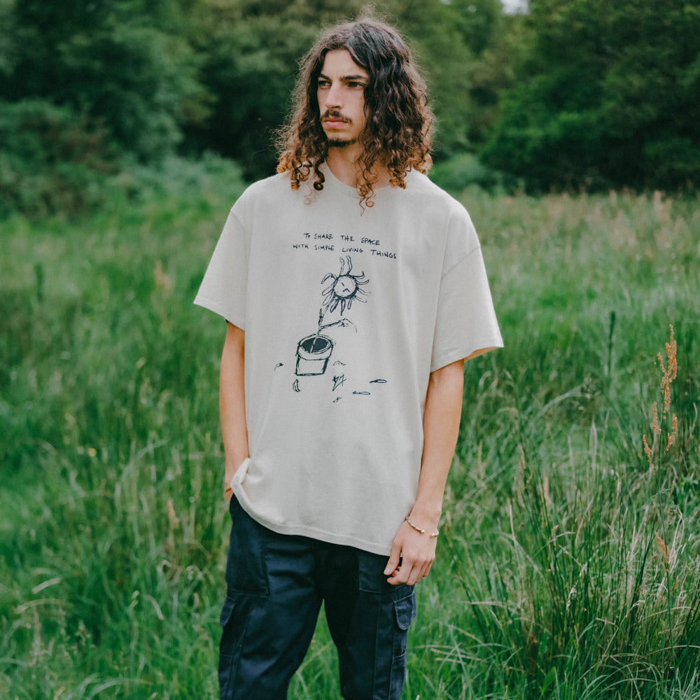 (新品・未使用)House on the Hill2024ss Tシャツ 80 Simple Living Things Clay T-Shirt - Hozier