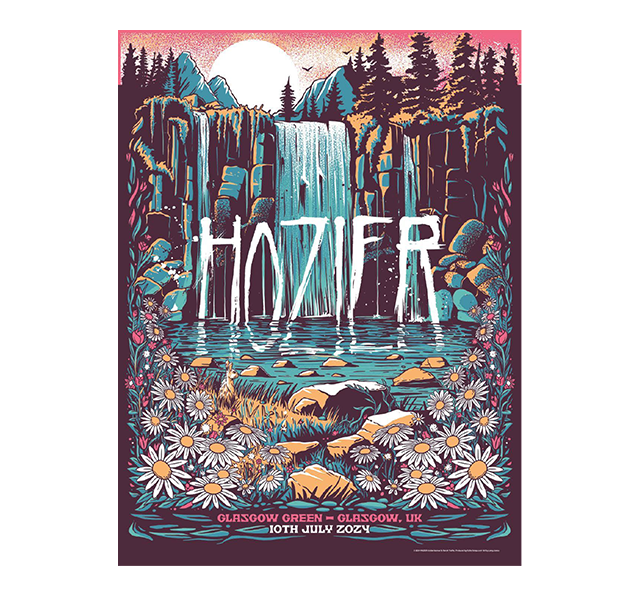 Hozier - Glasgow Event Poster