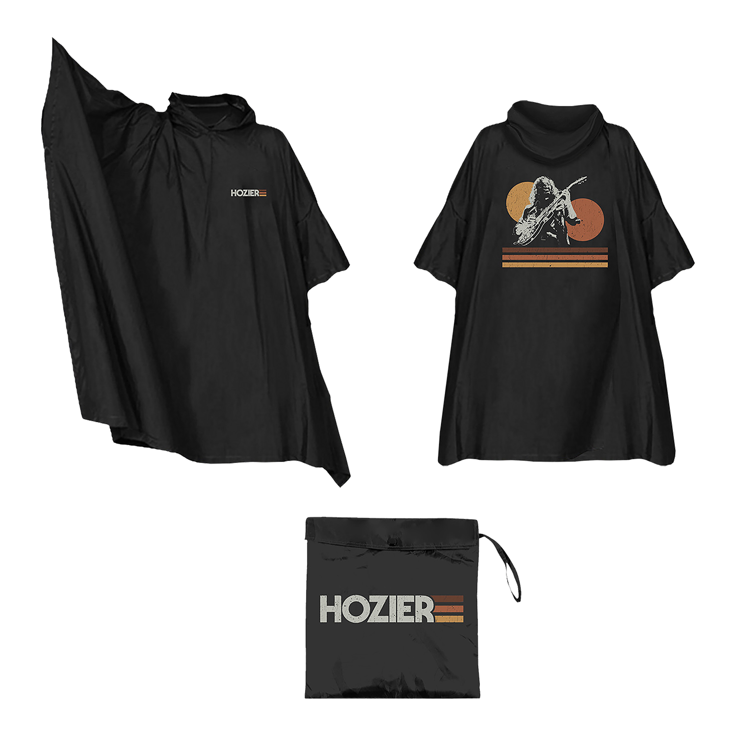 Hozier - Icon Logo Rain Poncho