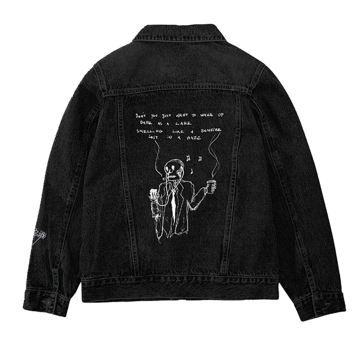 Lost In A Haze Black Denim Jacket Hozier