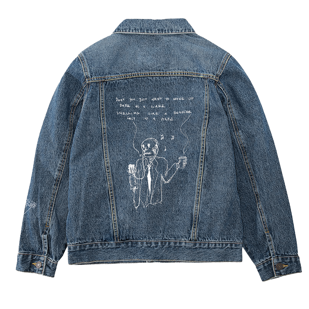 Lost In A Haze Blue Denim Jacket Hozier