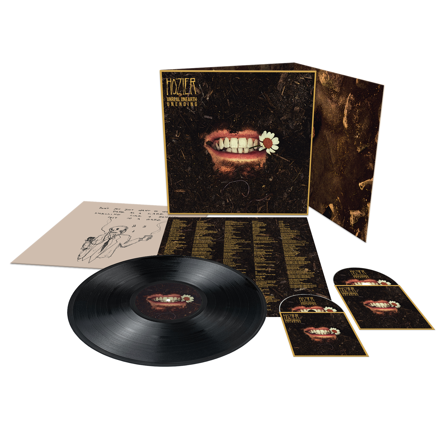 Hozier - 'Unreal Unearth: Unending' Companion Version Black 1LP