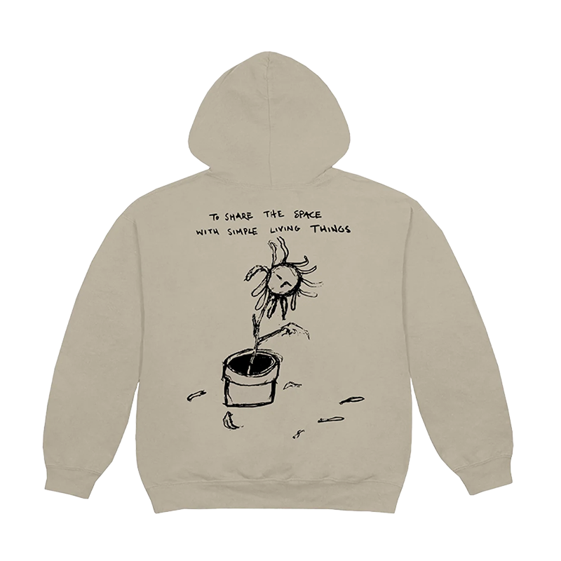 Hozier - Simple Living Things Tan Hoodie
