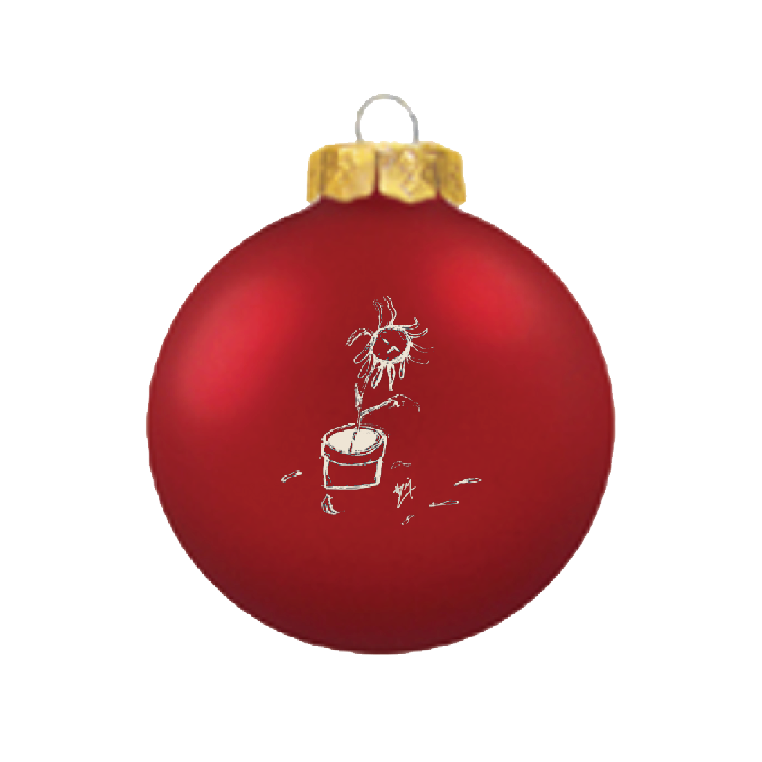 Hozier - Simple Living Things Ornament (Red)