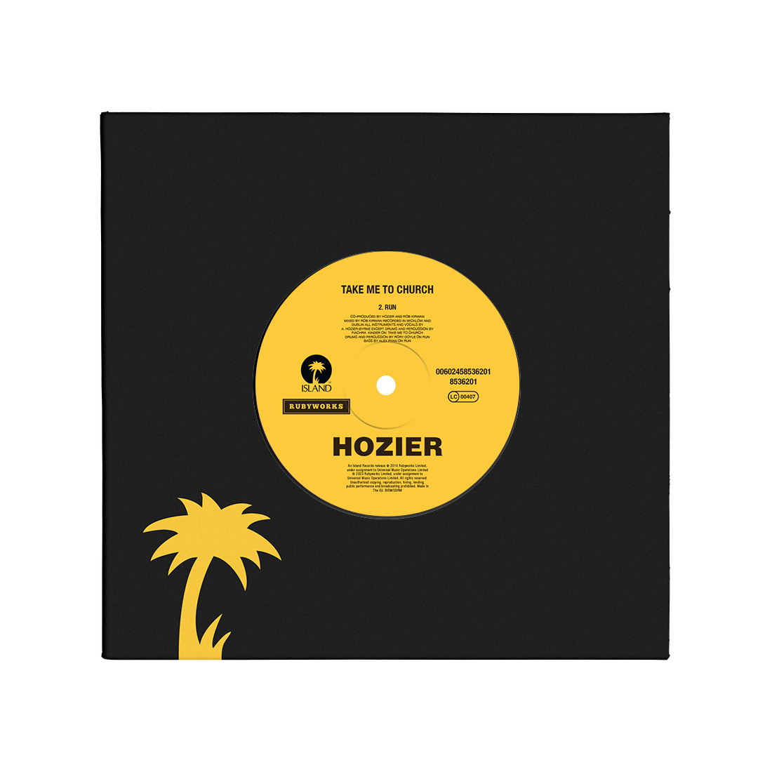 Hozier - Take Me To Church (10 Year Anniversary): Vinyl 7" Single
