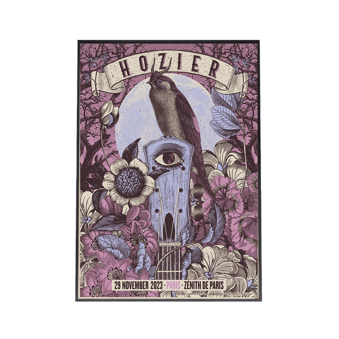 Paris Event Poster Hozier