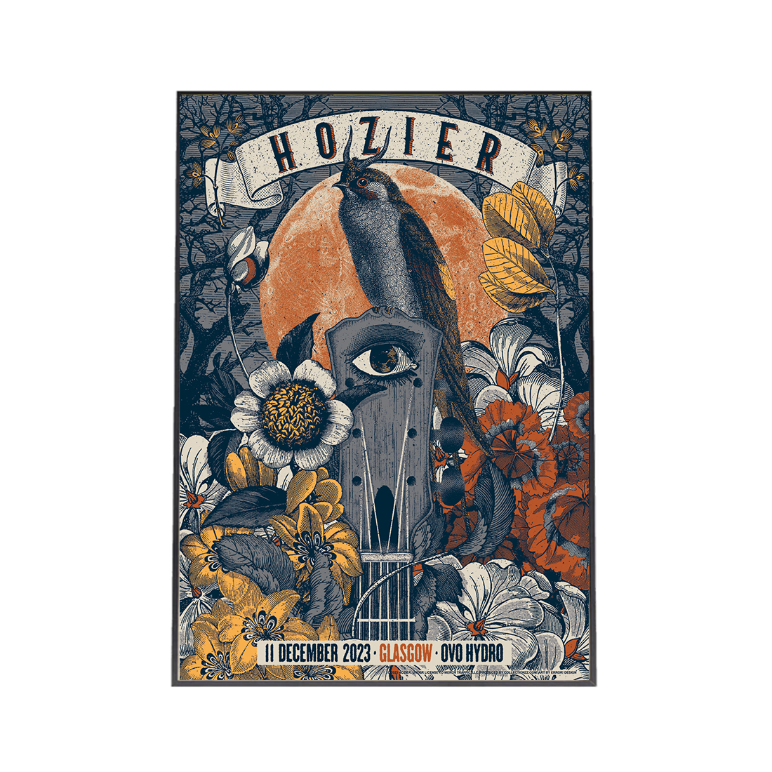 Hozier - Glasgow Event Poster